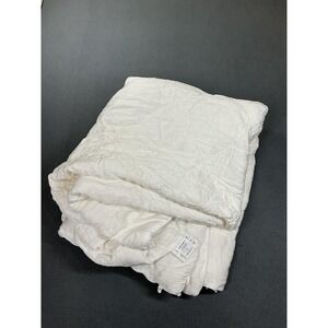 Cozy Earth Single Duvet Insert Twin 68x86 White Bamboo Viscose Quilted Comforter